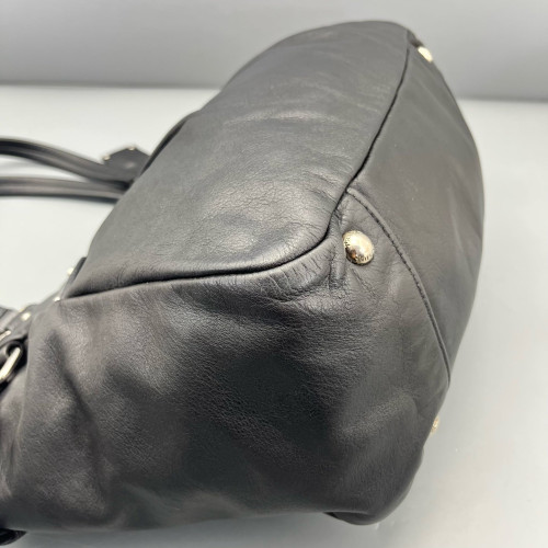 Prada Tote Bag Calfskin Black