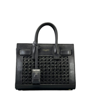 Yves Saint Laurent Nano Sac De Jour Calfskin Black