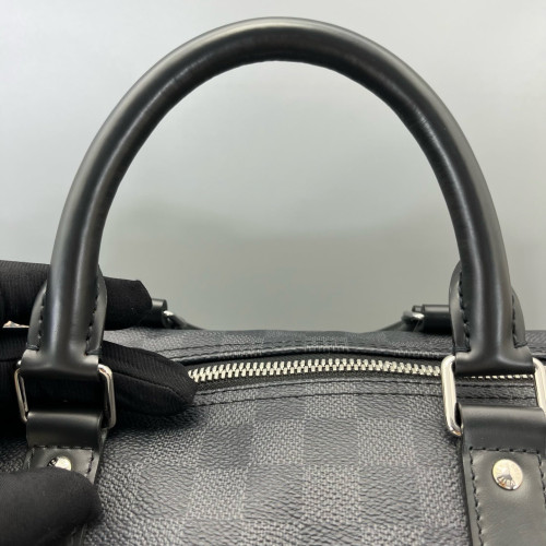 Louis Vuitton Keepall Bandouliere 50 Damier Graphite Black