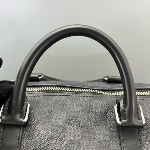 Louis Vuitton Keepall Bandouliere 50 Damier Graphite Black