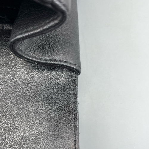 Yves Saint Laurent Medium College Calfskin Black