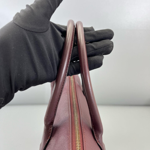 Loewe Briefcase Calfskin Burgundy