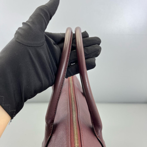 Loewe Briefcase Calfskin Burgundy