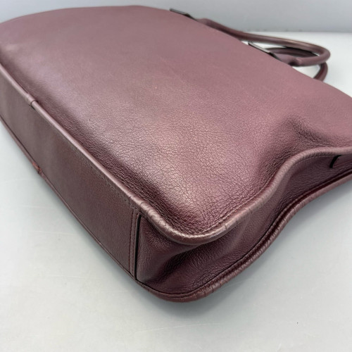 Loewe Briefcase Calfskin Burgundy