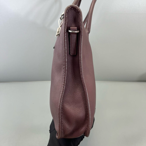 Loewe Briefcase Calfskin Burgundy