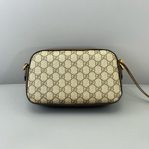 Gucci Neo Vintage Shoulder Bag GG Supreme Monogram Beige Ebony