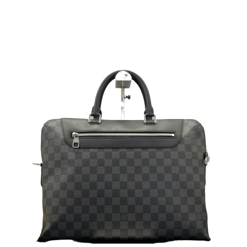 Louis Vuitton Porte Documents Jour Damier Graphite Black