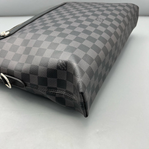 Louis Vuitton Porte Documents Jour Damier Graphite Black