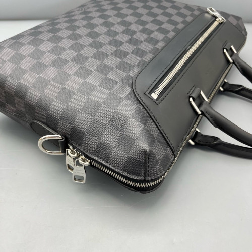 Louis Vuitton Porte Documents Jour Damier Graphite Black