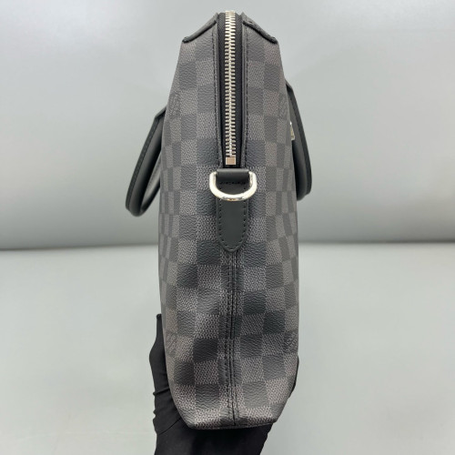 Louis Vuitton Porte Documents Jour Damier Graphite Black
