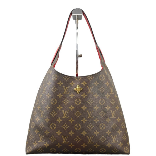 Louis Vuitton Flower Hobo Monogram Brown