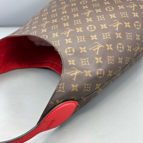 Louis Vuitton Flower Hobo Monogram Brown