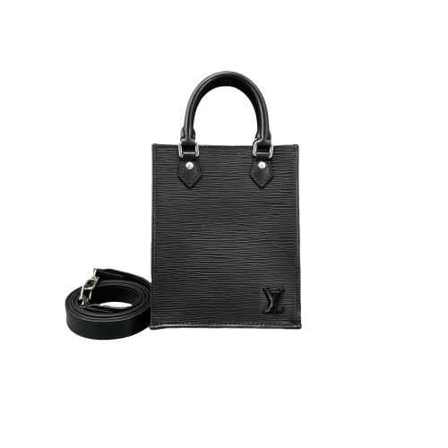 Louis Vuitton Petite Sac Plat Epi Black Louis Vuitton Petite Sac Plat Epi Black