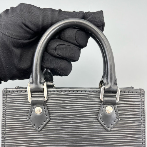 Louis Vuitton Petite Sac Plat Epi Black Louis Vuitton Petite Sac Plat Epi Black