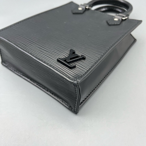 Louis Vuitton Petite Sac Plat Epi Black Louis Vuitton Petite Sac Plat Epi Black