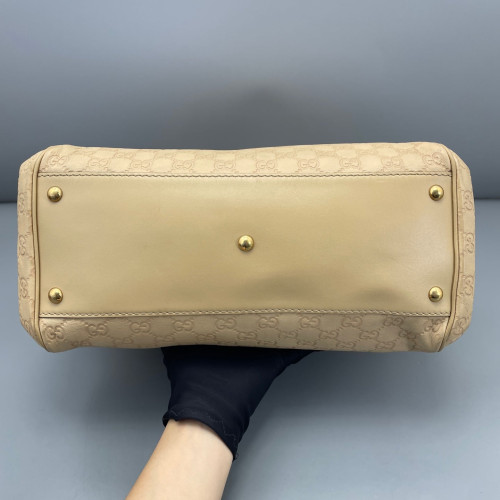 Gucci Tote Bag Guccissima Beige