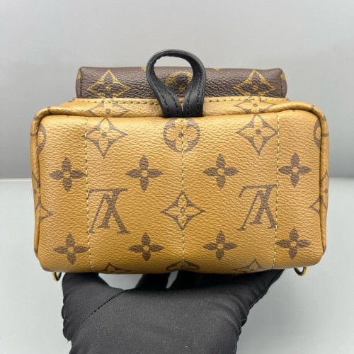 Louis Vuitton Palm Springs Backpack Mini Monogram Reverse Monogram Brown