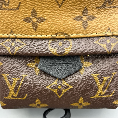 Louis Vuitton Palm Springs Backpack Mini Monogram Reverse Monogram Brown