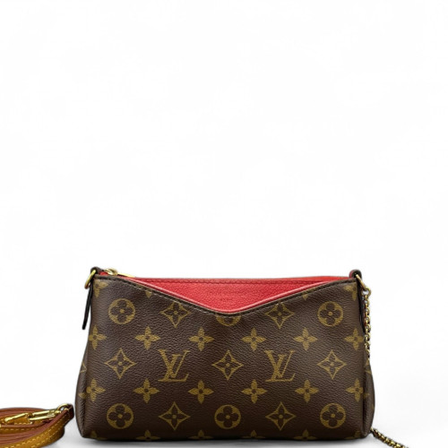 Louis Vuitton Pallas Clutch Monogram Brown