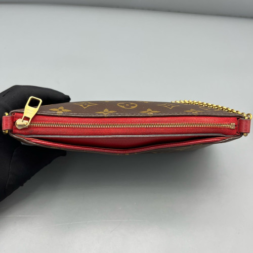 Louis Vuitton Pallas Clutch Monogram Brown