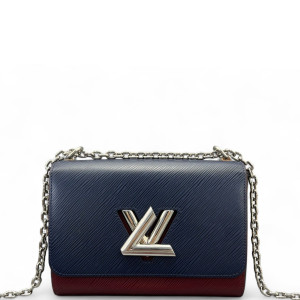 Louis Vuitton Twist MM Epi Blue Red Black