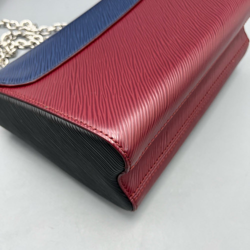 Louis Vuitton Twist MM Epi Blue Red Black