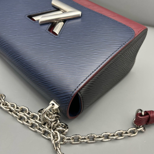 Louis Vuitton Twist MM Epi Blue Red Black