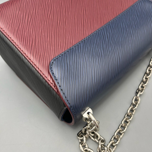 Louis Vuitton Twist MM Epi Blue Red Black