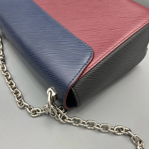 Louis Vuitton Twist MM Epi Blue Red Black
