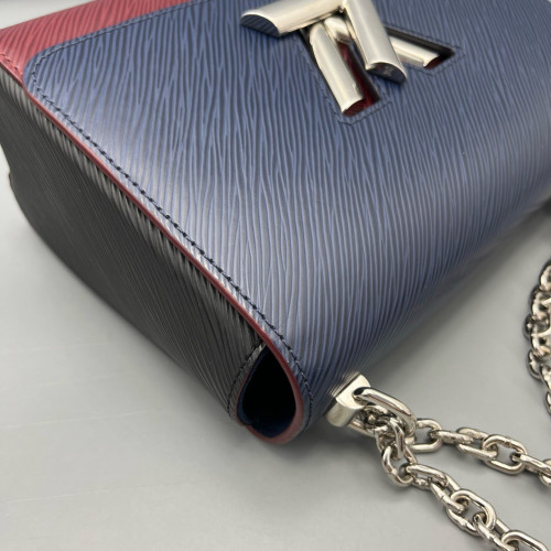 Louis Vuitton Twist MM Epi Blue Red Black