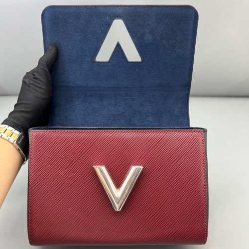 Louis Vuitton Twist MM Epi Blue Red Black