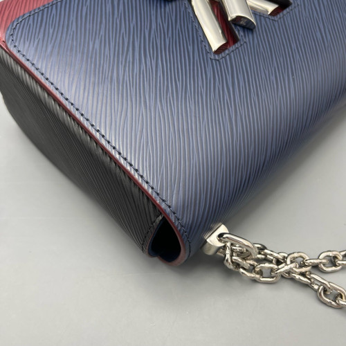 Louis Vuitton Twist MM Epi Blue Red Black