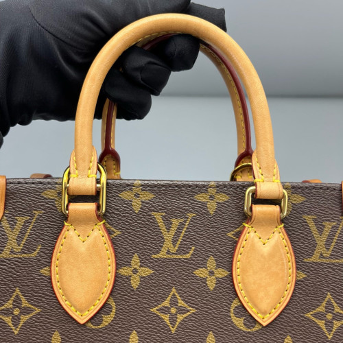 Louis Vuitton Sac Plat Bb Monogram Brown