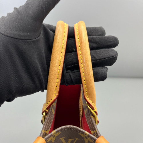 Louis Vuitton Sac Plat Bb Monogram Brown