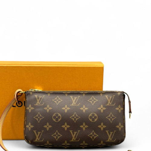 Louis Vuitton Pochette Accessories Monogram Brown