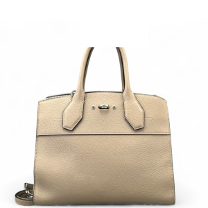 Louis Vuitton City Steamer MM Calfskin Grey