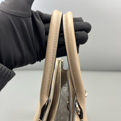 Louis Vuitton City Steamer MM Calfskin Grey