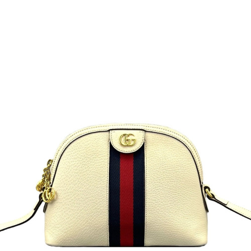 Gucci Web Ophidia Dome Calfskin White