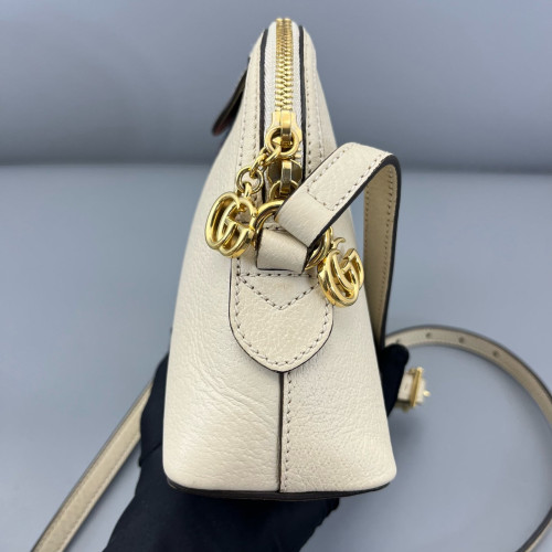 Gucci Web Ophidia Dome Calfskin White