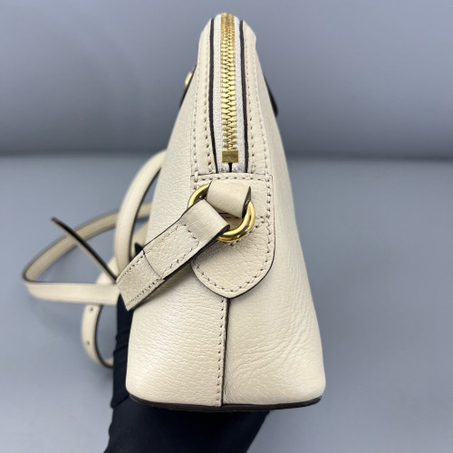Gucci Web Ophidia Dome Calfskin White