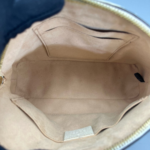 Gucci Web Ophidia Dome Calfskin White