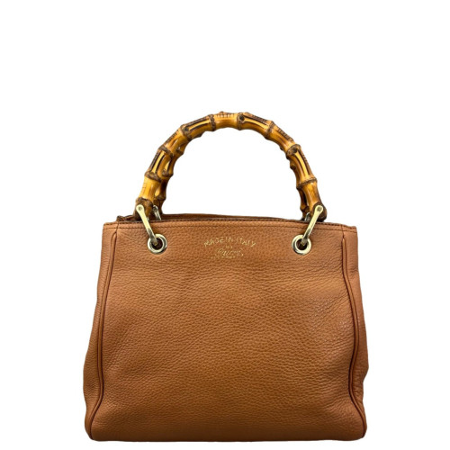 Gucci Small Diana Tote Bag Grained Calfskin Tan