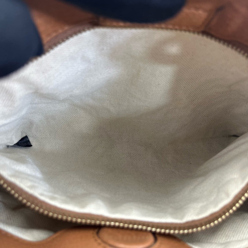 Gucci Small Diana Tote Bag Grained Calfskin Tan