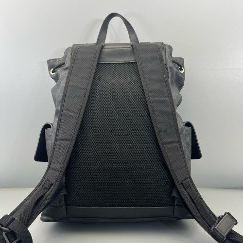 Gucci Backpack GG Supreme Monogram Black