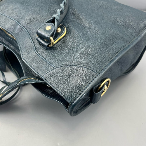 Balenciaga Medium City Calfskin Blue Balenciaga Medium City Calfskin Blue
