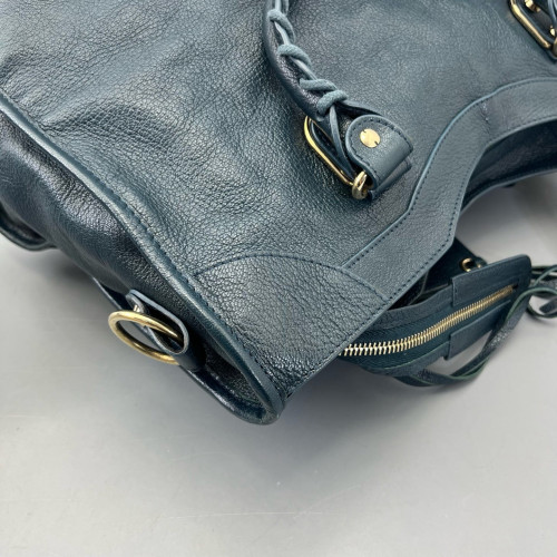 Balenciaga Medium City Calfskin Blue Balenciaga Medium City Calfskin Blue