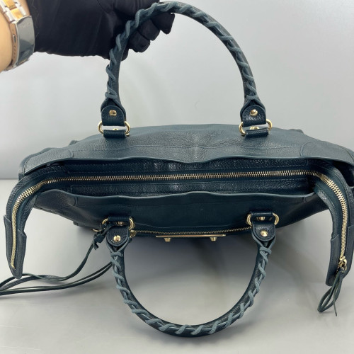 Balenciaga Medium City Calfskin Blue Balenciaga Medium City Calfskin Blue