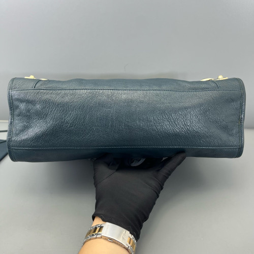 Balenciaga Medium City Calfskin Blue Balenciaga Medium City Calfskin Blue