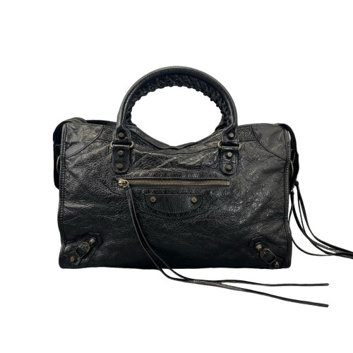 Balenciaga Medium City Arena Lambskin Black Balenciaga Medium City Arena Lambskin Black