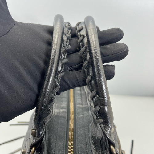 Balenciaga Medium City Arena Lambskin Black Balenciaga Medium City Arena Lambskin Black